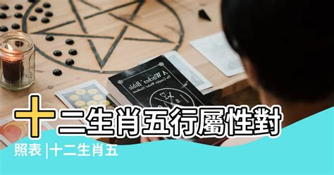 庚辰龍|十二生肖五行屬性對照表